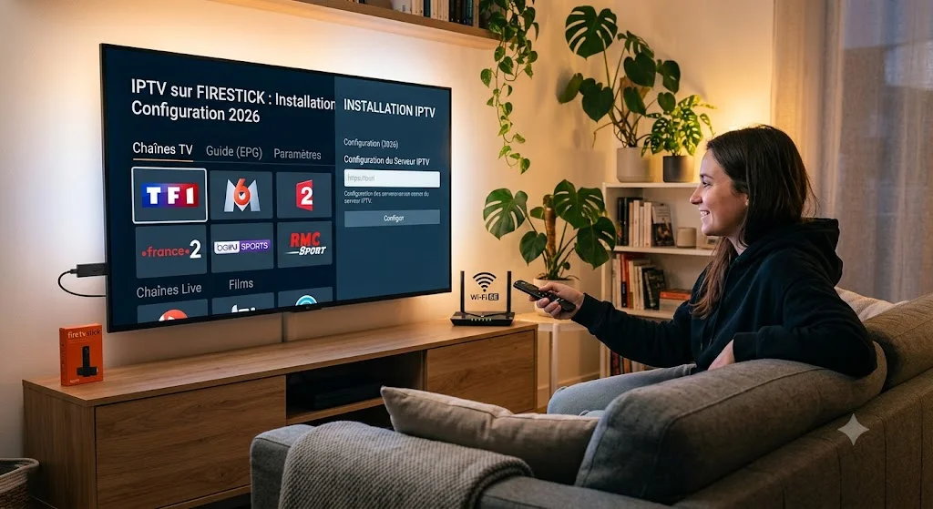 IPTV Firestick — installer un abonnement IPTV en 4K sur Amazon Fire TV Stick
